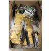 Image 1 : BOX OF VARIOUS ITEMS: PAINT ROLLERS, SAFETY