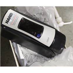 6 CASES OF 12 DISPENSER WALL & FLOOR DRIP TRAYS