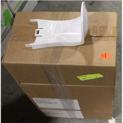 6 CASES OF 12 DISPENSER WALL & FLOOR DRIP TRAYS