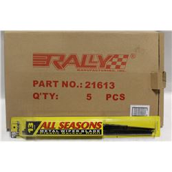 CASE OF 5 NEW 13" WIPER BLADES