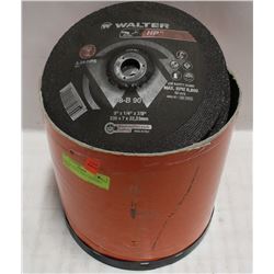 CASE OF 17 WALTER 9" GRINDING WHEEL