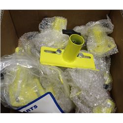 LOT OF 16 METAL STANDS / BRACKETS