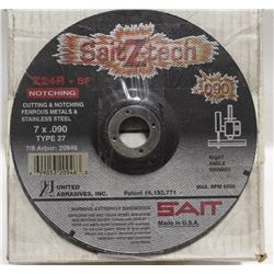 CASE OF 25 SAIT-Z-TECH CUTTING / NOTCHING WHEELS