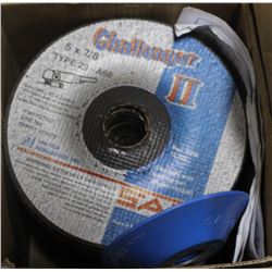 CASE OF 25 SAIT 5" GRINDING WHEELS