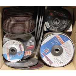 BOX OF 150 NEW ASSORTED GRINDING