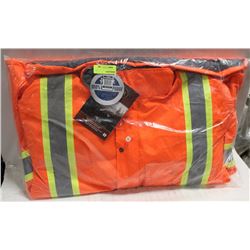 INSULATED HI-VIS WORK JACKET SIZE 5XL