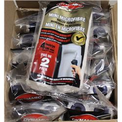 BOX OF 12 TWIN PACK MICRO FIBRE MINI ROLLERS