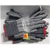 Image 1 : BUNDLE OF 7 PAIR THICK GRIP WORK GLOVES SZ LG
