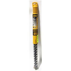 NEW DEWALT ROTARY HAMMER DRILL BIT, 1-3/8"