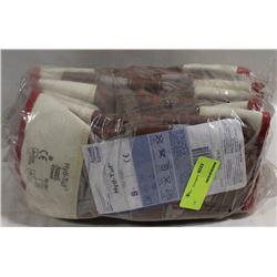 BUNDLE OF 6 PAIR INSULATED LEATHER GLOVES SZ LG