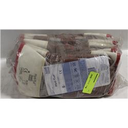 BUNDLE OF 6 PAIR INSULATED LEATHER GLOVES SZ LG