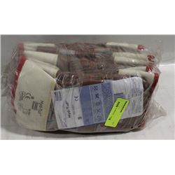 BUNDLE OF 6 PAIR INSULATED LEATHER GLOVES SZ LG