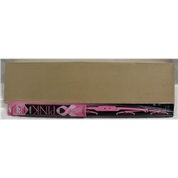 CASE OF 6 NEW PINK 20" WIPER BLADES
