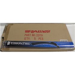 CASE OF 5 NEW 19" VISION TEC  WIPER BLADES