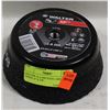 WALTER 12-A 006 STEEL GRINDING WHEEL, 6" X 5/8"