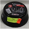 WALTER 12-A 006 STEEL GRINDING WHEEL, 6" X 5/8"