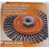 Image 1 : 3  WALTER 6" X 1/4" WIRE WHEEL BRUSH