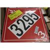 Image 1 : 100 PACK OF CL3 FLAMMABLE PLACARDS