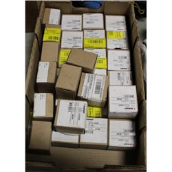 BOX OF VARIOUS SIZED U DIE INDEX,