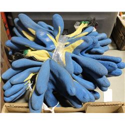 BUNDLE OF 11 PAIRS RUBBER GRIP GLOVES SIZE LARGE