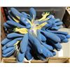 Image 1 : BUNDLE OF 11 PAIRS RUBBER GRIP GLOVES SIZE LARGE