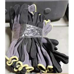 12 PAIRS GRIP WORK GLOVES SIZE EXTRA SMALL