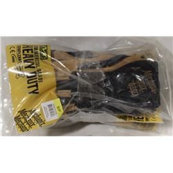 4 PAIR MECHANIX HEAVY DUTY LEATHER GLOVES SZ MED