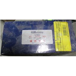 CASE OF 10 FLAP WHEELS, 3" X 1" X 1/4" SHANK