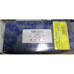 CASE OF 10 FLAP WHEELS, 3" X 1" X 1/4" SHANK