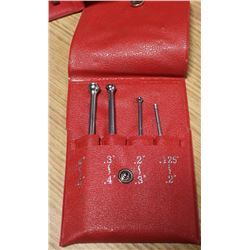 MITUTOYO .125 TO .5 TELESCOPING GAUGE SET