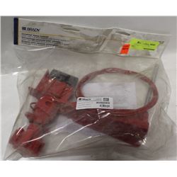 UNIVERSAL VALVE LOCKOUT, LARGE WITH 8" SHEATHED