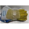 Image 1 : 4 PAIRS OF NEW PIPELINER WELDING GLOVES, SZ LRG
