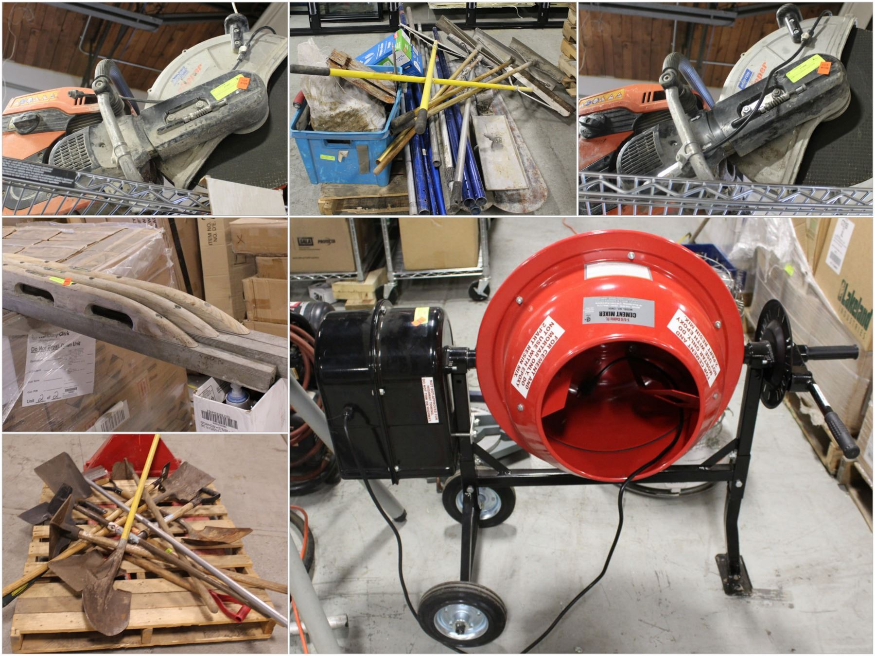 FEATURED CONCRETE & CEMENT TOOLS Kastner Auctions