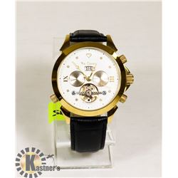 NEW DESIGNER YVES CAMANI GOLD TONE DIAL