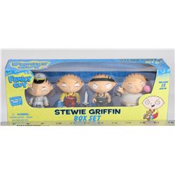 FAMILY GUY STEWIE GRIFFIN FIGURE BOX SET