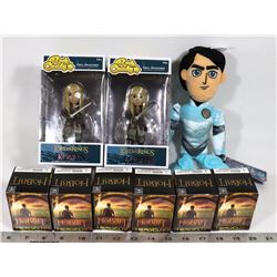 LOT OF 9 ASSORTED FIGURE COLLECTIBLES