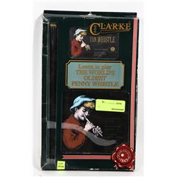 CLARKE TIN WHISTLE COLLECTIBLE