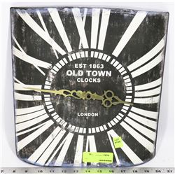 EST 1863 OLD TOWN CLOCKS LONDON