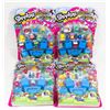 Image 1 : LOT OF 4 SHOPKINS 148 SEALED COLLECTIBLES