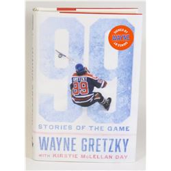 WAYNE GRETZKY STORIES OF THE GAME SIGNED