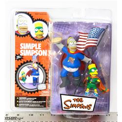 SIMPE SIMPSON PIEMAN AND THE CUPCAKE KID FIGURES