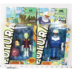 FUTURAMA KIF & URL COLLECTIBLE FIGURES