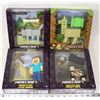 Image 1 : LOT OF 4 MINECRAFT COLLECTIBLE FIGURES