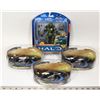 Image 1 : LOT OF 4 HALO COLLECTIBLES
