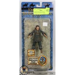 LORD OF THE RINGS SUPER POSEABLE SMEAGOL STOOR