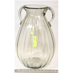 LARGE CRYSTAL VASE