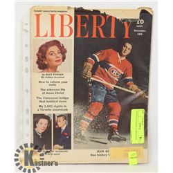 1959 10 CENT LIBERTY MAGAZINE