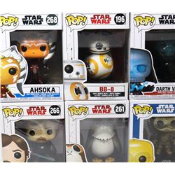 LOT OF 6 FUNKO POP FIGURES