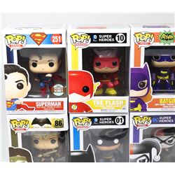 LOT OF 6 FUNKO POP FIGURES