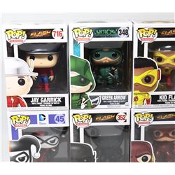 LOT OF 6 FUNKO POP FIGURES